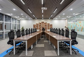 Thiết kế nội thất phòng họp văn phòng Trelleborg