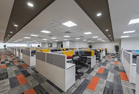 Thiết kế nội thất văn phòng làm việc Tangoe